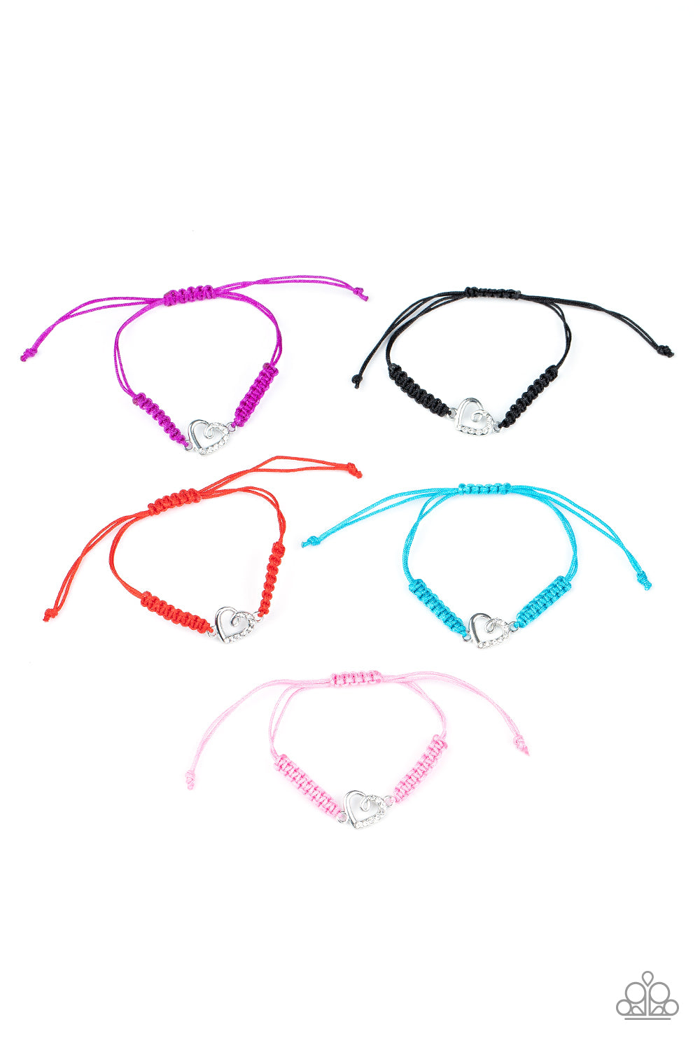Starlet Shimmer Bracelet - Simple Heart