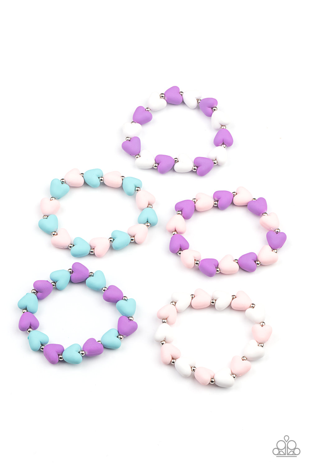 Starlet Shimmer Light Hearts Bracelet