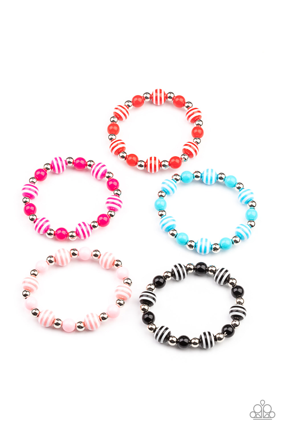 Starlet Shimmer Stripped Bracelet